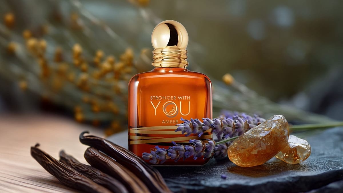 Giorgio Armani Stronger With You Amber EDP Feature image