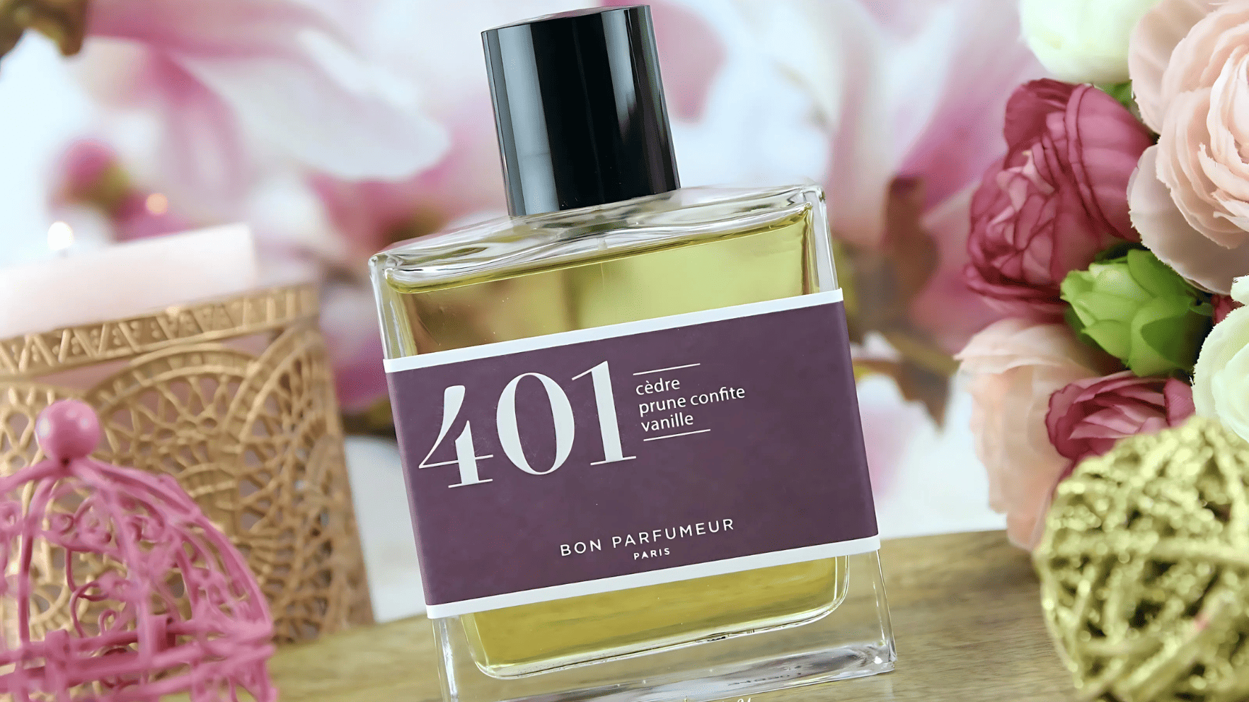Bon Parfumeur 401 Cedre Prune Confite Vanille EDP Feature image
