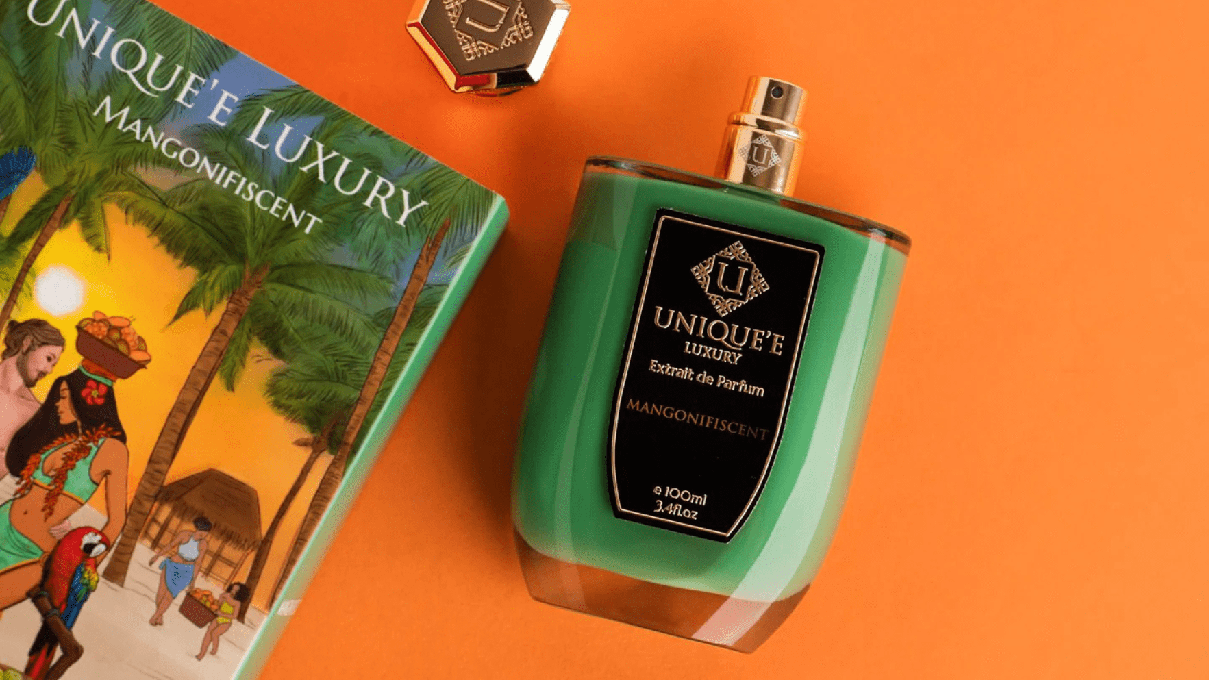 Unique'e Luxury Mangonifiscent Extrait De Parfum Feature image