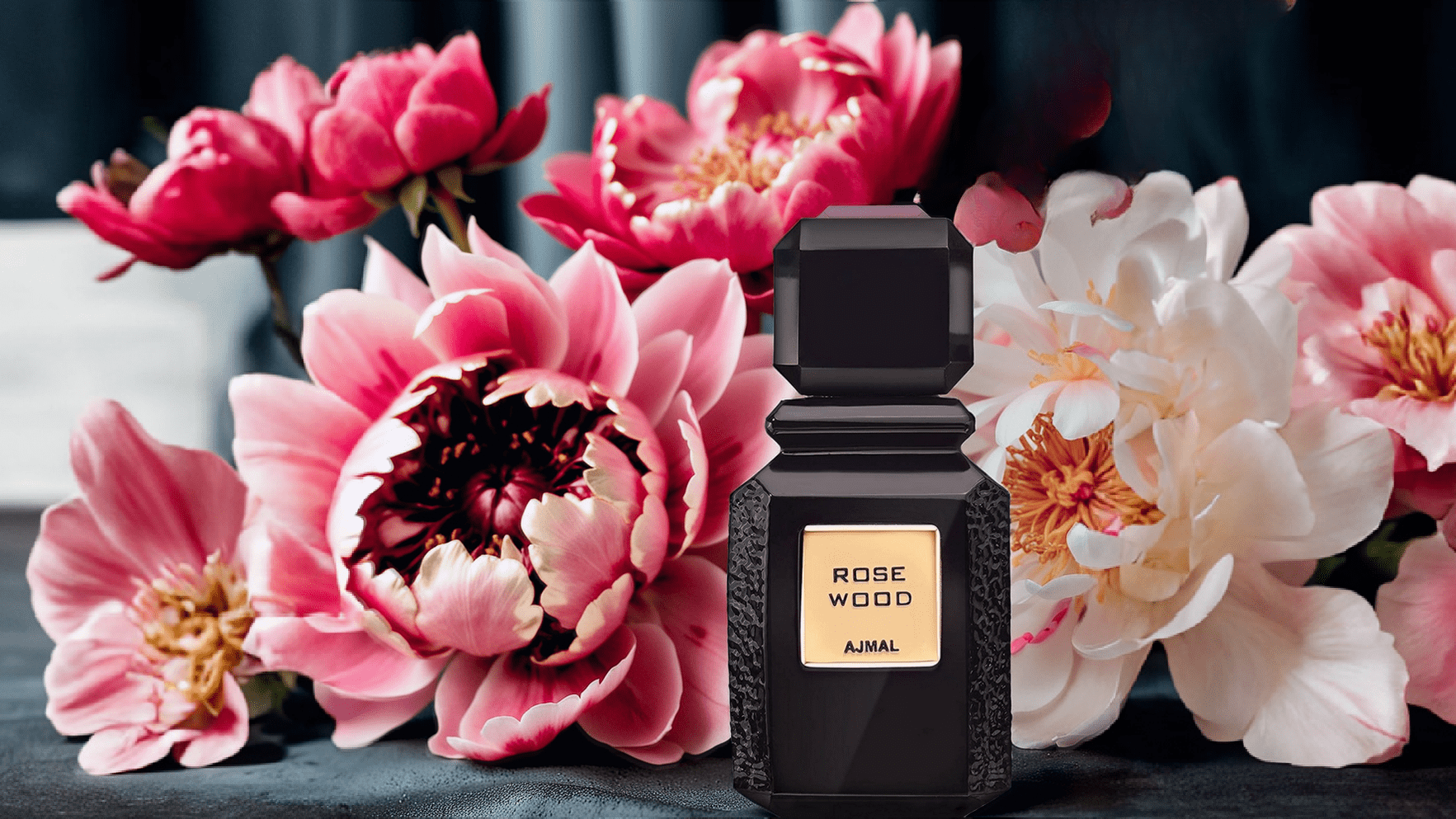 Ajmal Rose Wood EDP Feature image