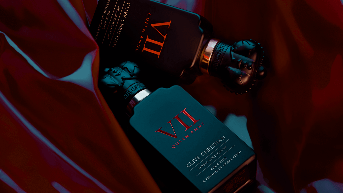 Clive Christian VII Queen Anne Rock Rose Parfum For Men Feature image