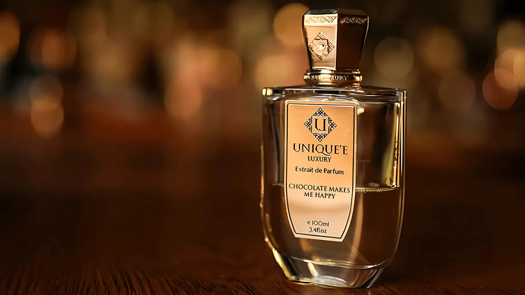 Unique'e Luxury Chocolate Makes Me Happy Extrait De Parfum Post image