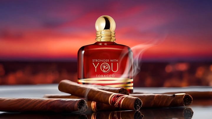 Giorgio Armani Stronger With You Tobacco EDP Feature image