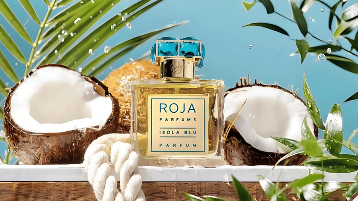 Roja Isola Blu Parfum Feature image