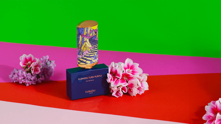 Floraiku Flowers Turn Purple EDP Feature image